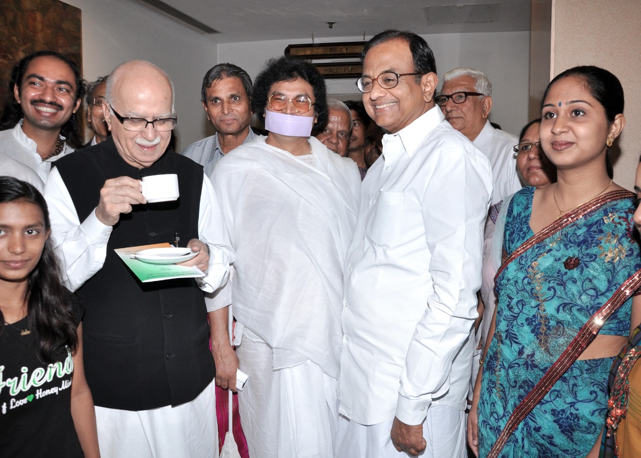 Chai Pe Charcha with Advani Ji and Chidambaram Ji