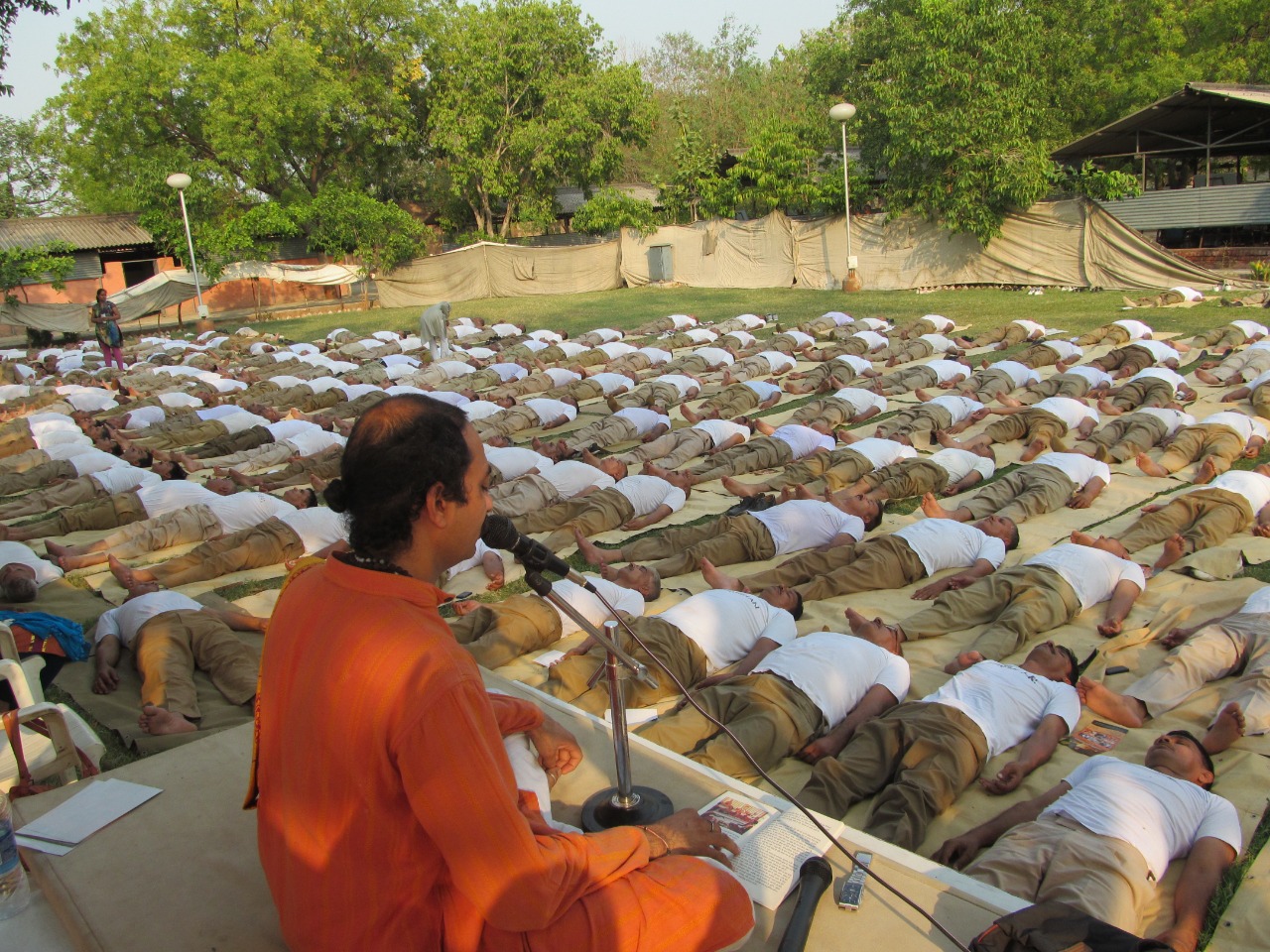 Yoga @ Delhi Police Training School